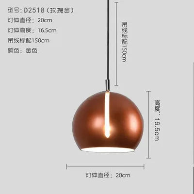 suspension moderne nordique en fer pour intérieur - vue 9 sur 11