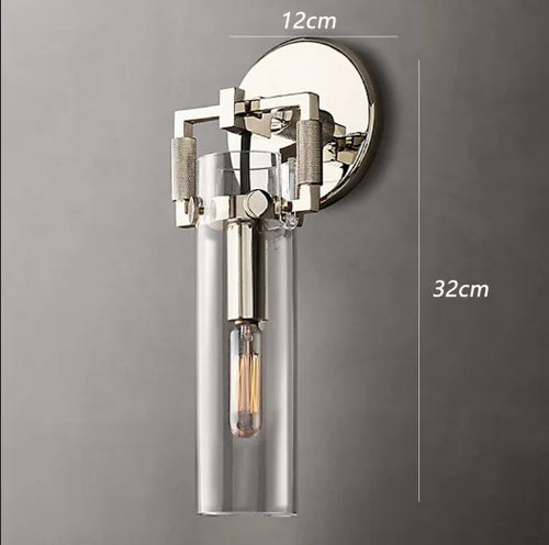 suspension industrielle en verre pour décoration intérieure