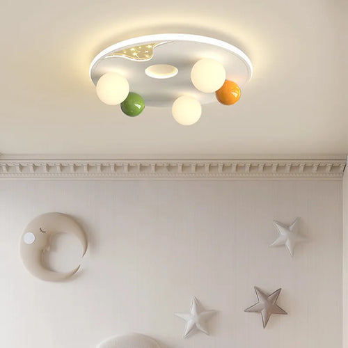 plafonnier boule à bulles moderne pour chambre d'enfant - vue 2 sur 8