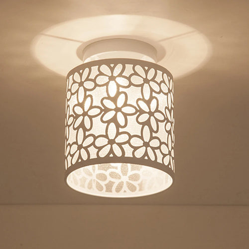 plafonnier nordique moderne avec imprimé floral éclairage artistique décoration