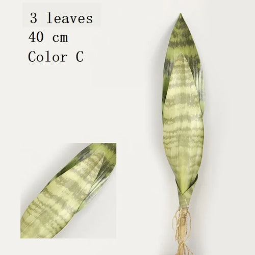 lot de 3 branches de plantes artificielles pour décoration intérieure et extérieure - vue 8 sur 13