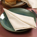 Serviette de table épaisse style pastoral réutilisable 40x40