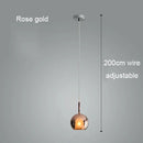lustre moderne abat-jour en verre pour décoration intérieure