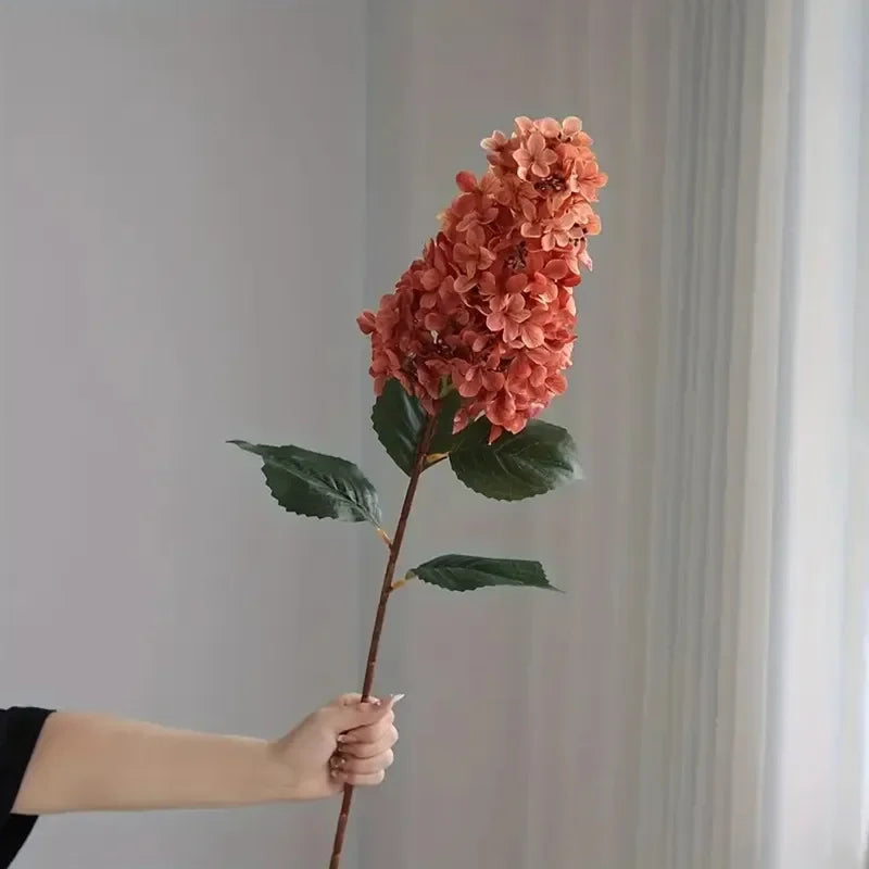 grande fleur d'hortensia artificielle pour décoration florale et mariage - vue 6 sur 11