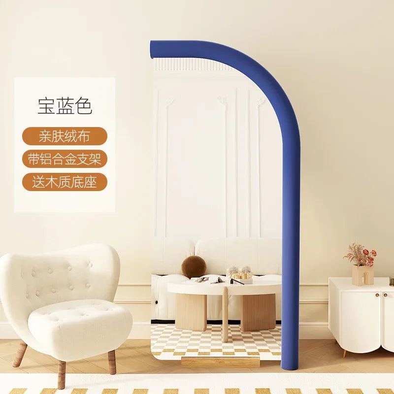 miroir mural design asymétrique luxe pour décoration intérieure - vue 9 sur 10