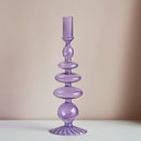 bougeoirs en verre pour décoration de mariage et cadeau Noël