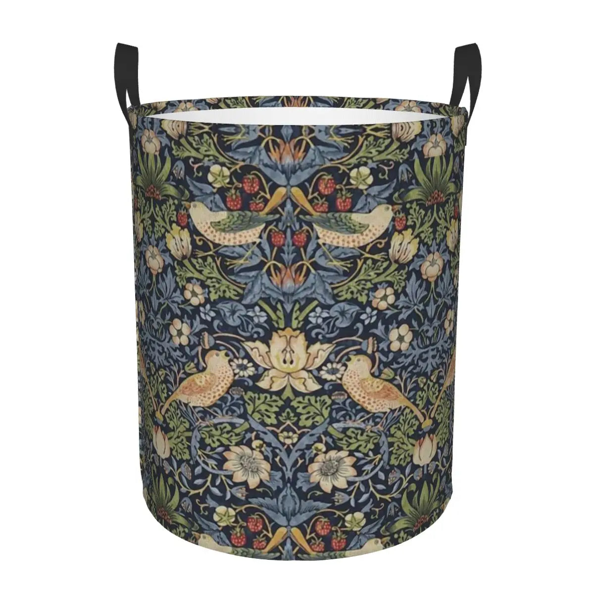 panier à linge pliable floral pour rangement jouets bébé - vue 26 sur 30