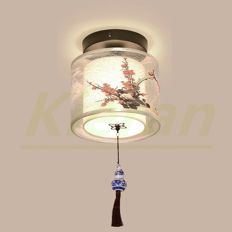 plafonnier led moderne simple lotus oiseau pour hôtel ktv - vue 13 sur 30