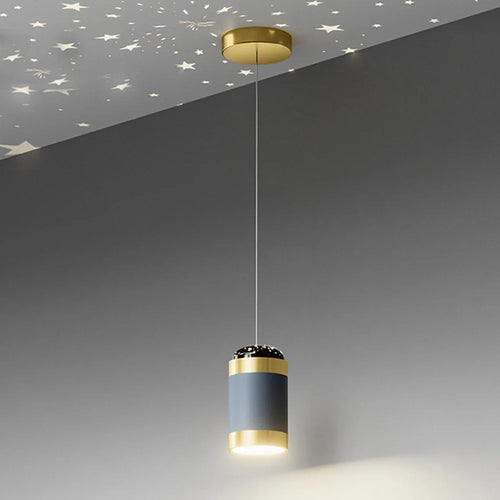 suspension moderne à projection d'étoiles pour décoration intérieure - vue 3 sur 8