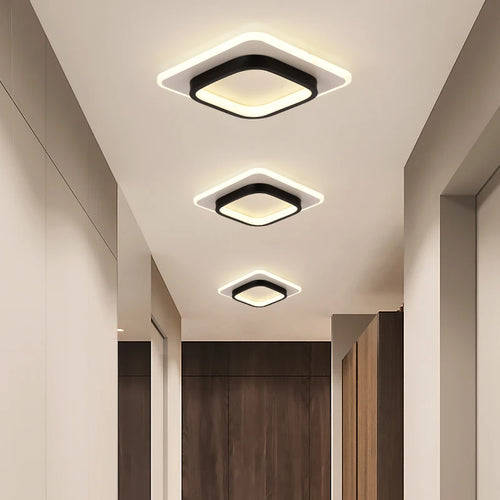 lustre nordique led simple moderne créatif balcon - vue 4 sur 24