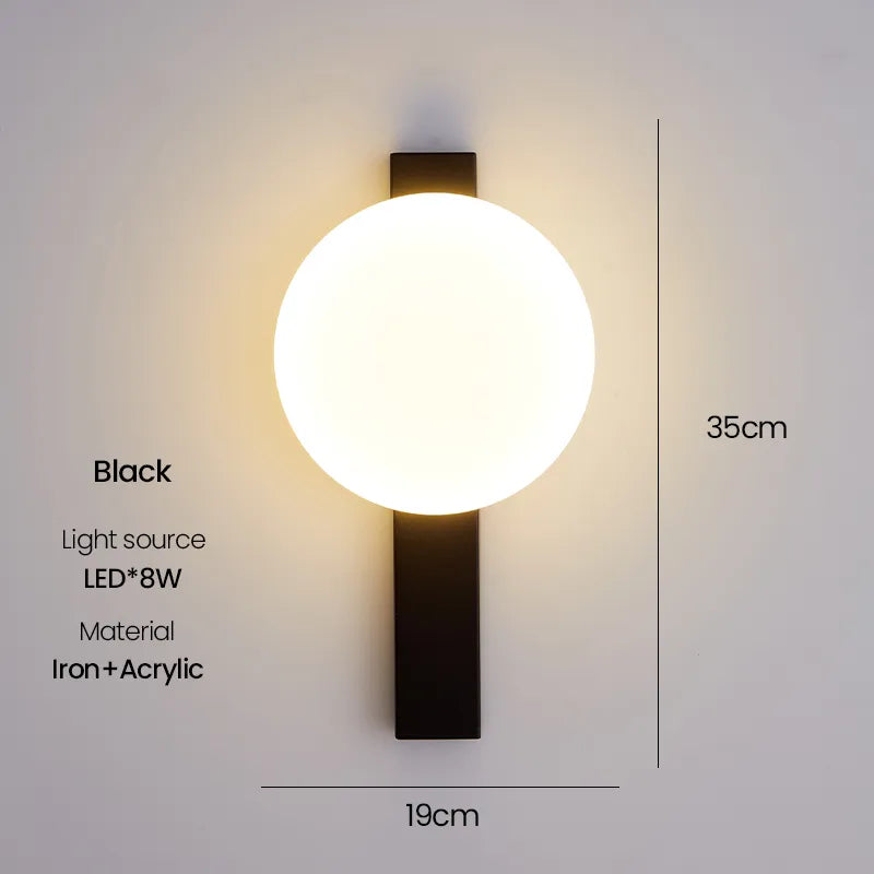 Applique murale LED moderne