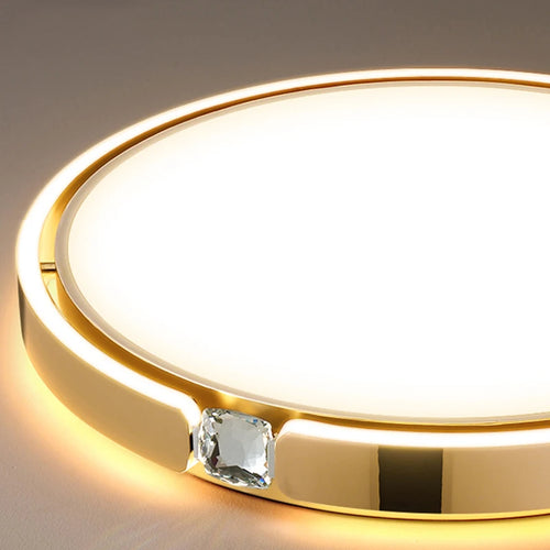 Plafonnier LED en diamant au design nordique haut de gamme - vue 5 sur 11