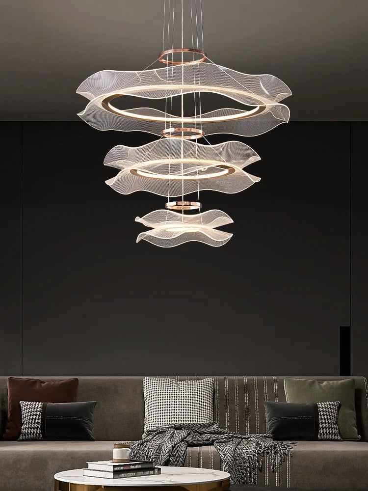 plafonnier led moderne design pour intérieur élégant - vue 3 sur 13