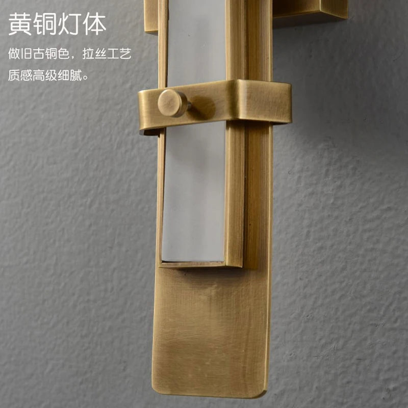 applique murale design en cuivre pour un éclairage luxueux - vue 5 sur 8