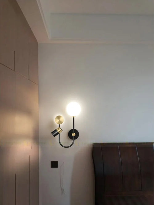 applique murale spot led en métal pour intérieur décoratif - vue 6 sur 13
