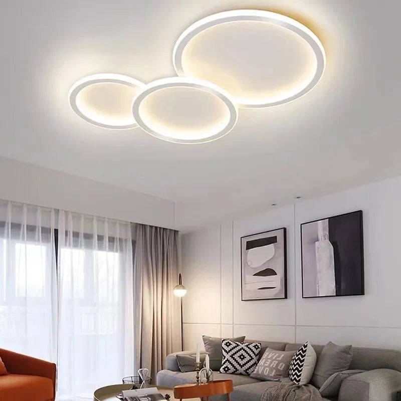 plafonnier led moderne pour une décoration intérieure élégante - vue 3 sur 11