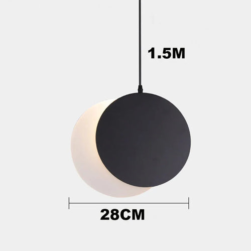suspension moderne lumière décorative design lune intérieur - vue 11 sur 10
