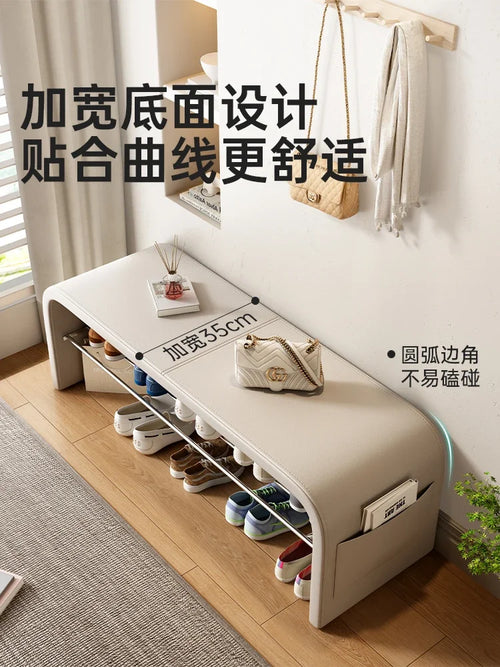 banc polyvalent pour rangement et assise décorative - vue 5 sur 15