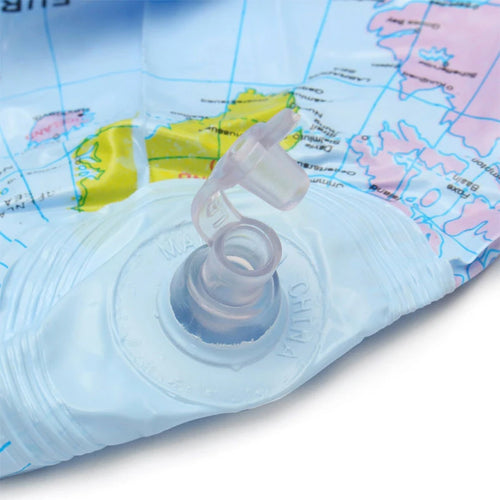 globe terrestre gonflable éducatif pour enfants jouet géographie amusant - vue 6 sur 6