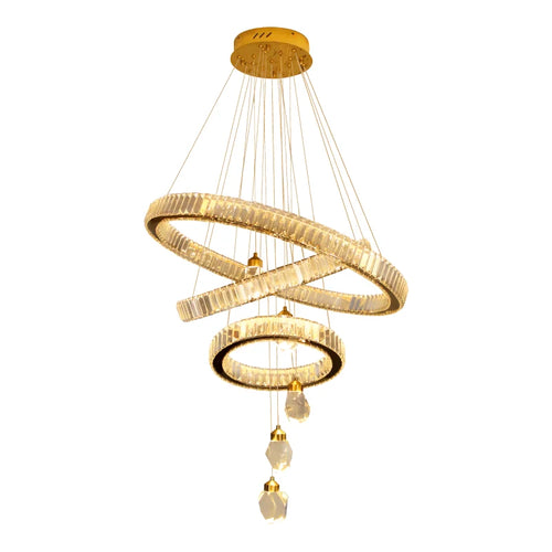 Hanging Light Pendant Lamp,Living Room Crystal Chandelier,Hanging Chandelier Lamp, Pendant Light,Lighting Fixtures Chandeliers - vue 7 sur 11