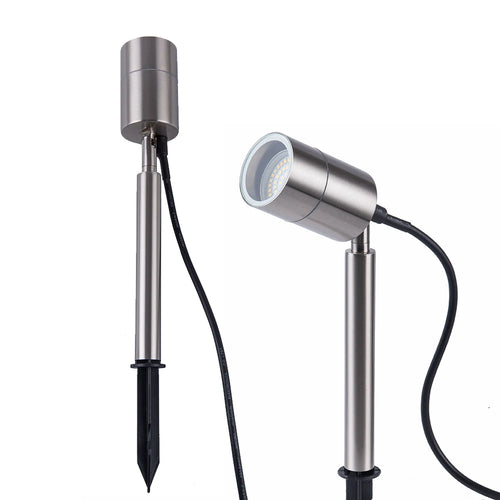 lustre en acier inoxydable pour éclairage de jardin extérieur - vue 6 sur 5