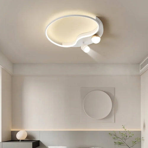 plafonnier led moderne ultra fin pour décoration intérieure - vue 3 sur 8
