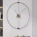 horloge murale silencieuse et esthétique pour décoration intérieure
