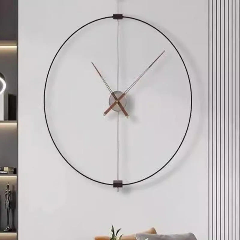 horloge murale silencieuse et esthétique pour décoration intérieure - vue 4 sur 7