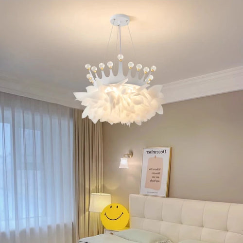 lustre romantique en cristal pour une décoration moderne - vue 5 sur 17