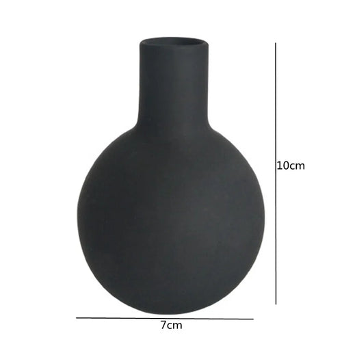 vase en céramique artisanale pour fleurs séchées décoratif et créatif - vue 16 sur 16