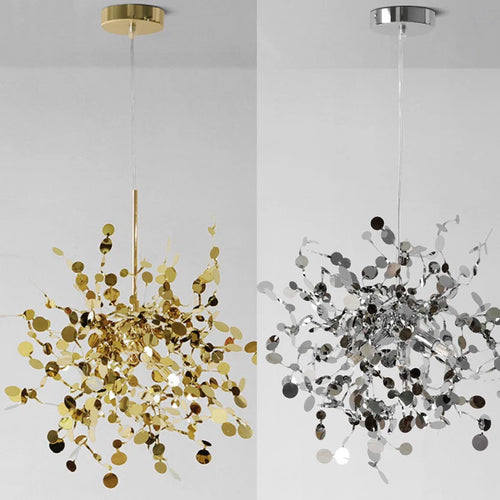 suspension design moderne en acier inoxydable pour intérieur - vue 6 sur 20