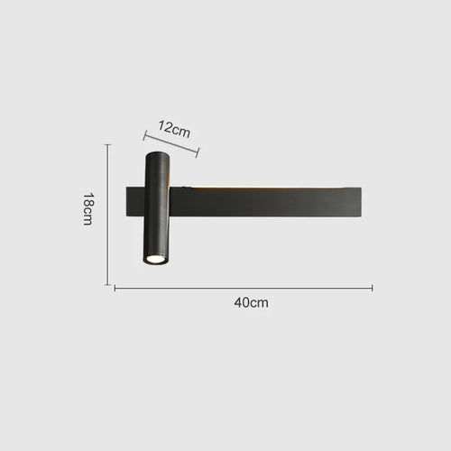 applique murale minimaliste en cuivre design moderne et créatif - vue 10 sur 13