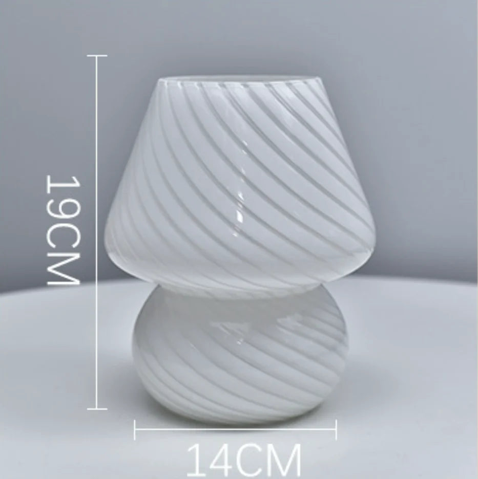 Lampe de bureau LED en verre - vue 6 sur 12