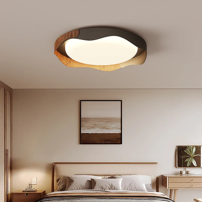 plafonnier rétro américain style wabi-sabi haut de gamme créatif - vue 6 sur 12