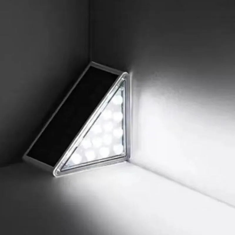 lampe solaire extérieure étanche led pour jardin parc escalier - vue 6 sur 8