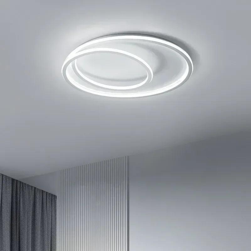 lustre moderne à leds pour décoration intérieure élégante - vue 4 sur 8