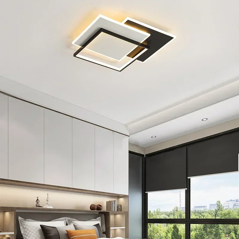 lustre moderne simple pour décoration intérieure lumineuse - vue 6 sur 20