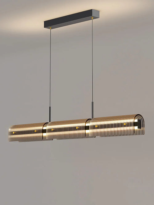 lustre nordique pour éclairage de table et cuisine - vue 5 sur 9