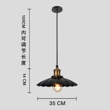 suspension moderne nordique style industriel pour décoration intérieure - vue 14 sur 13