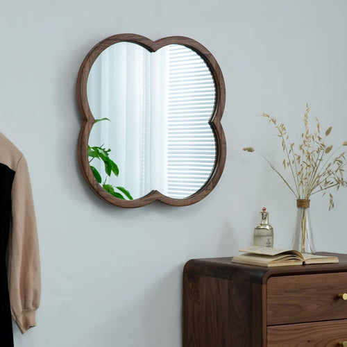 miroirs décoratifs en bois pour maquillage et décoration intérieure - vue 5 sur 7