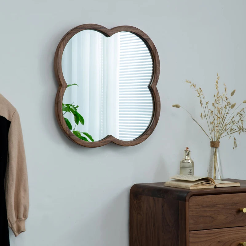 miroirs décoratifs en bois pour maquillage et décoration intérieure - vue 4 sur 7