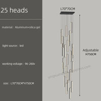 lustre suspendu moderne style loft pour intérieur élégant