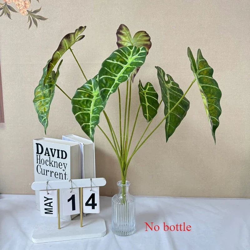 plante artificielle à 9 têtes pour décoration intérieure et extérieure - vue 7 sur 11