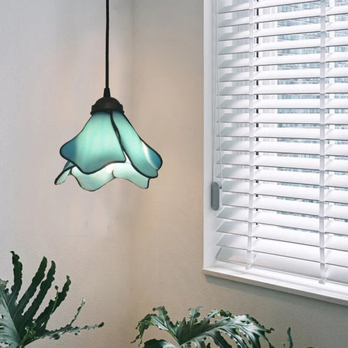 Lampe Suspension Lotus Vintage Luminaire Maison - vue 3 sur 10