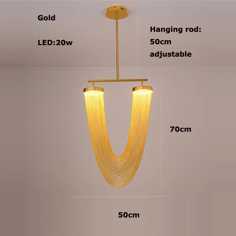 lustre vintage à led éclairage tendance pour intérieur - vue 14 sur 21