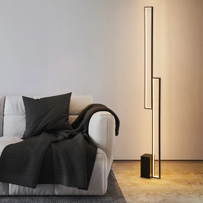 lampadaire minimaliste moderne créatif haut de gamme design - vue 4 sur 8