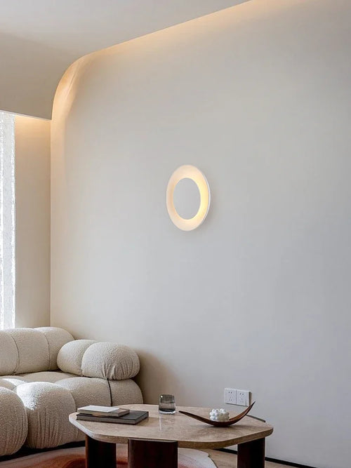 applique murale en plâtre design led moderne minimaliste créative - vue 2 sur 8