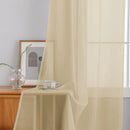 Voilage tulle extra long sur mesure hauts plafonds