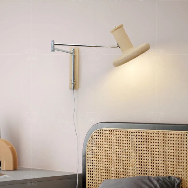 applique murale led créative à bras long pour intérieur - vue 3 sur 7