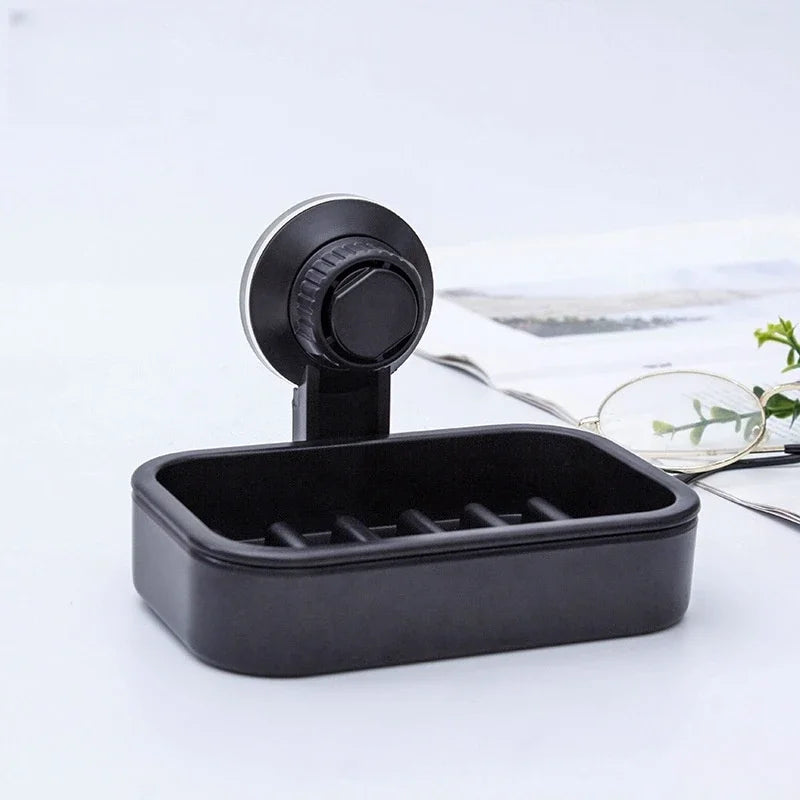 boîte à savon avec égouttoir et ventouse pour salle de bain - vue 11 sur 12